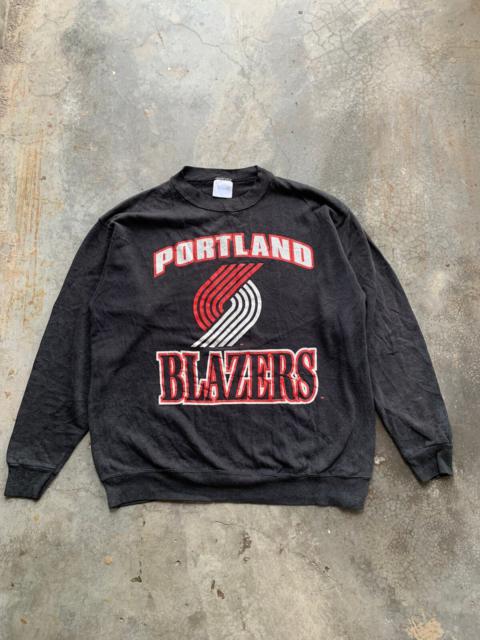Other Designers Vintage 90s NBA Portland Blazer Sweatshirt