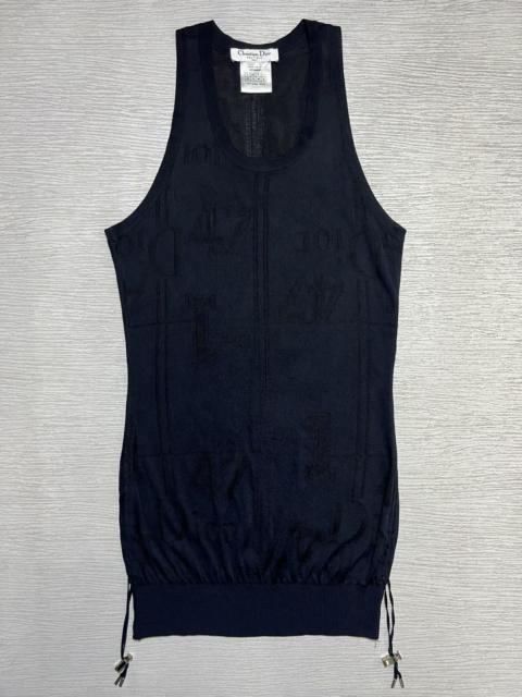 Dior Christian Dior - John Galliano - Viscose Printed Mini Dress