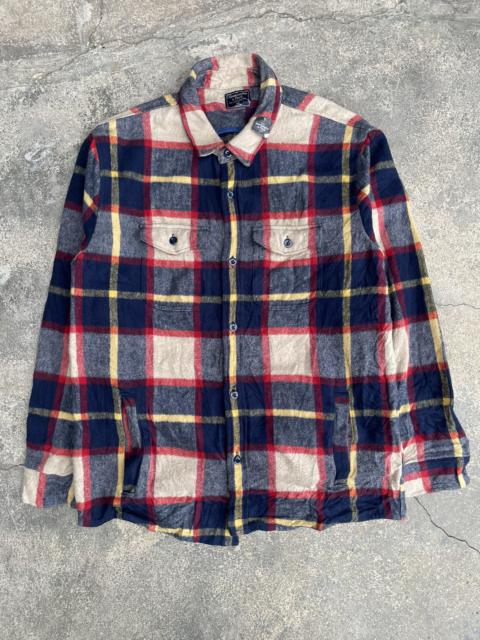 Other Designers Abercrombie & Fitch - ABERCROMBIE & FITCH TARTAN FLANNEL JACKET