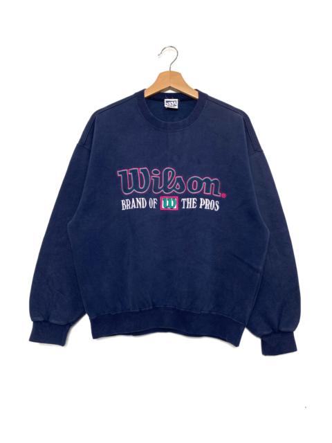 Other Designers Vintage - Vintage Wilson Embroidered Logo Crewneck Sweatshirt