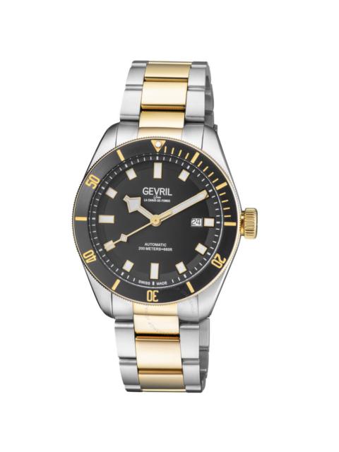 Other Designers Gevril Yorkville Automatic Black Dial Men's Watch 48608