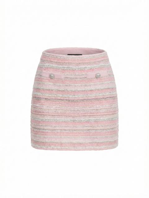 self-portrait Textured Knit Mini Skirt