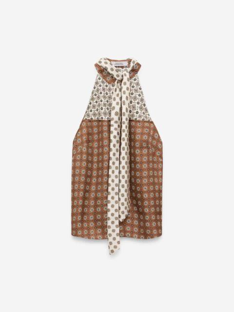 DOROTHEE SCHUMACHER SILK PRINTED TOP