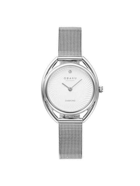 Other Designers Obaku Juvel White Dial Ladies Watch V286LXCIMC