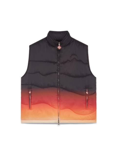CASABLANCA Gradient Nylon Puffer Gilet | Casablanca Paris