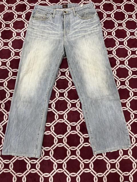 Other Designers VINTAGE Y2K VON DUTCH DONUT BUTTON DENIM