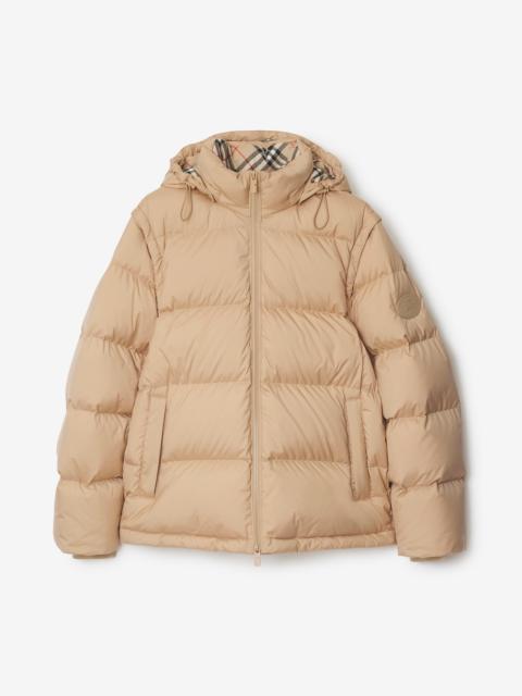 Burberry Detachable Sleeve Puffer Jacket