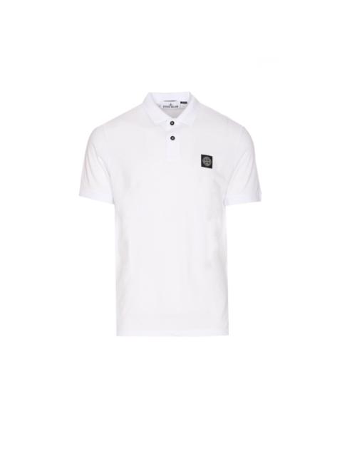 Stone Island Stone Island Men Compass Patch Logo Polo