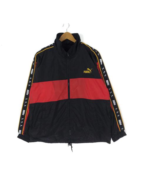 Other Designers Vintage - Vintage Puma Windbreaker Jacket Embroidery Big Logo L Size