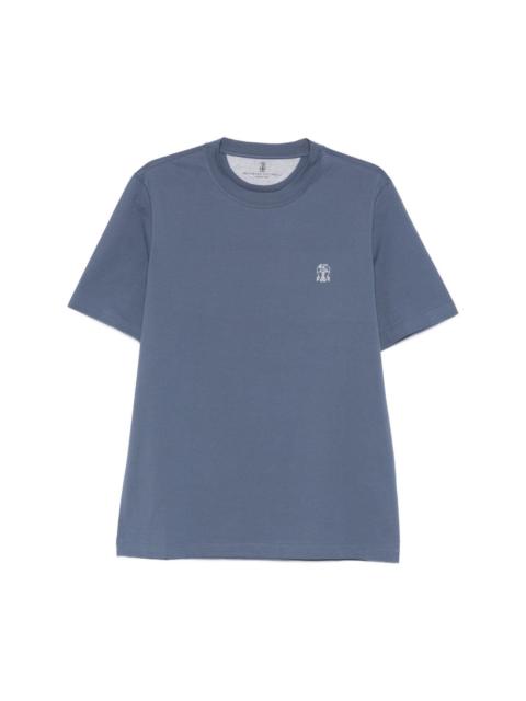 Brunello Cucinelli Logo cotton t-shirt