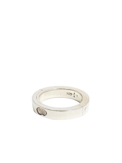 Parts of Four SISTEMA RING (0.1 CT, DIAMONDSLAB, 4MM, PA+DIA) / SIL