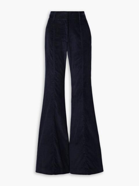 GABRIELA HEARST Ianthe cotton-corduroy flared pants