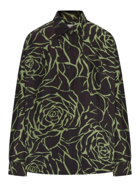 Dries Van Noten LONG-SLEEVED SHIRT WITH ALL-OVER PRINT