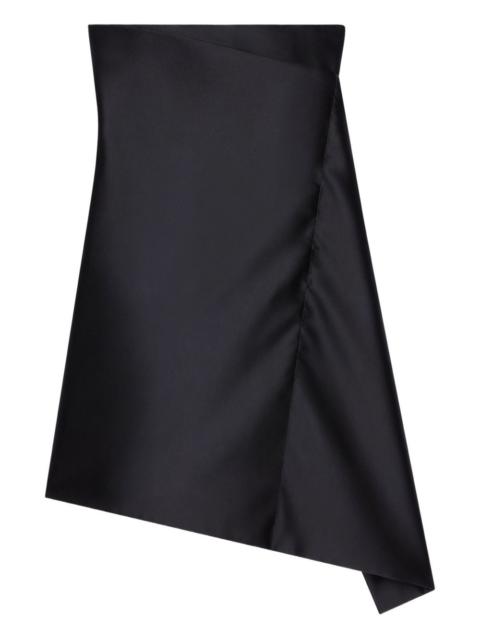 courrèges One-Minute draped mini dress