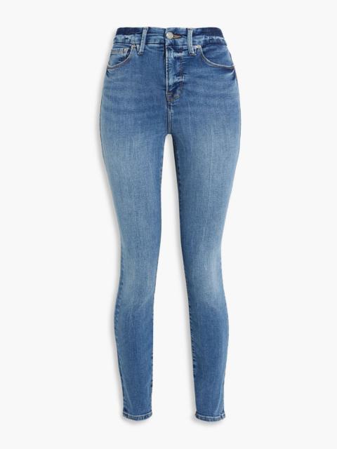 Other Designers Good Waist cropped high-rise skinny jeans