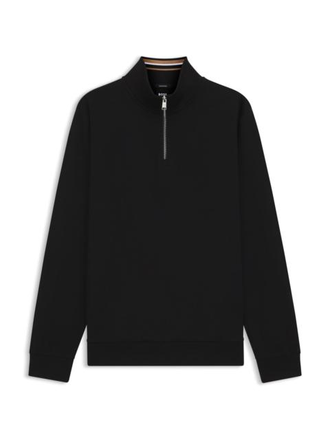 BOSS ZIP-THROUGH SWEATSHIRT