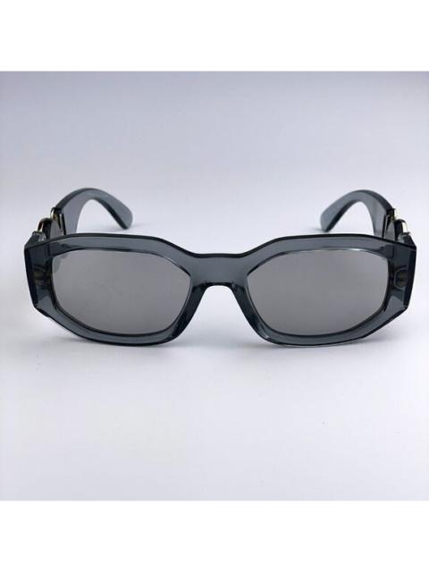 VERSACE NEW Versace VE4361 MEDUSA BIGGIE 311/6G Transparent Gray Silver Gradient