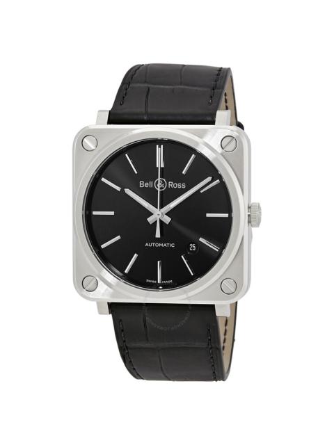 Other Designers Bell And Ross - Bell and Ross Aviation Automatic Black Dial Men's Watch BRS92-BLC-ST/SCR