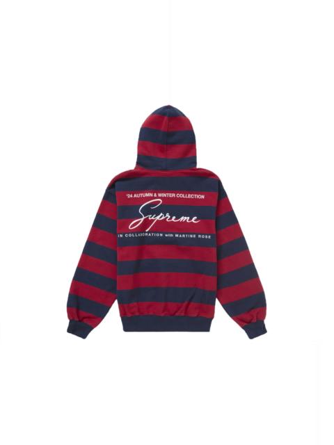 Supreme Supreme Martine Rose Hooded Sweatshirt Stripe