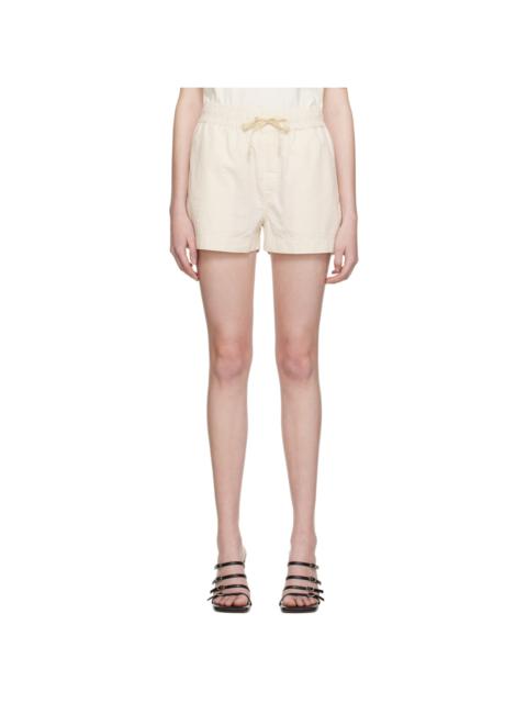 HOPE Off-White Beam Shorts
