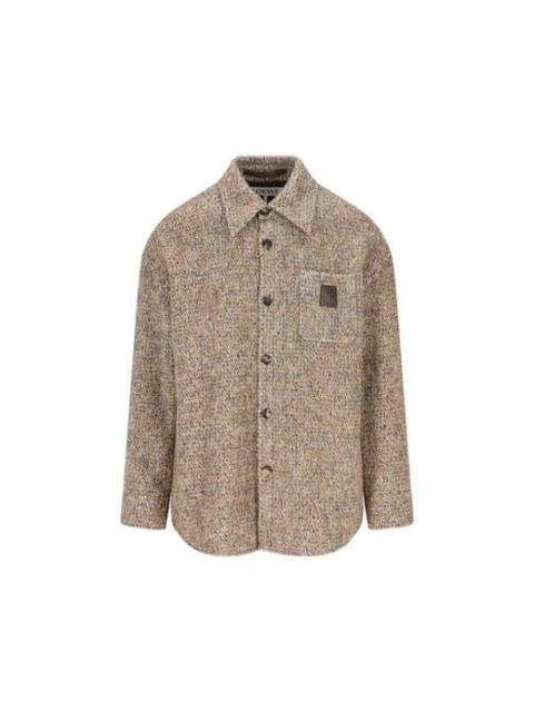 Loewe Loewe Overshirt Jacket In Wool And Llama Blend
