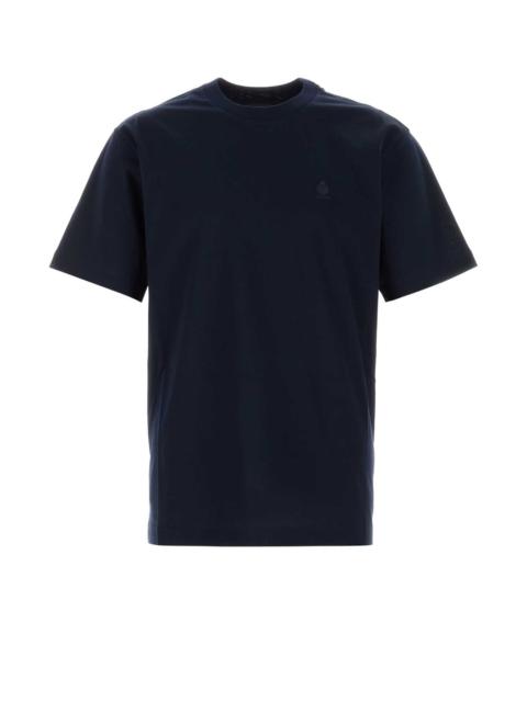 Prada Prada Men Navy Blue Cotton T-Shirt