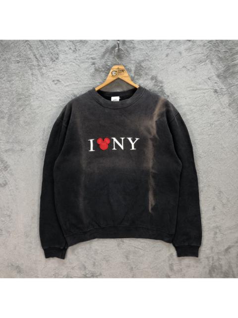 Other Designers Vintage - TRASHED Sun Burn I Love NY Sweatshirts #5834-209
