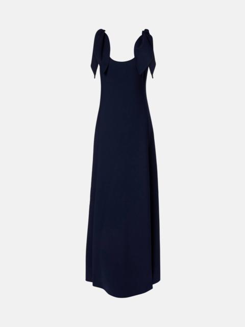 Oscar de la Renta Wool-blend gown