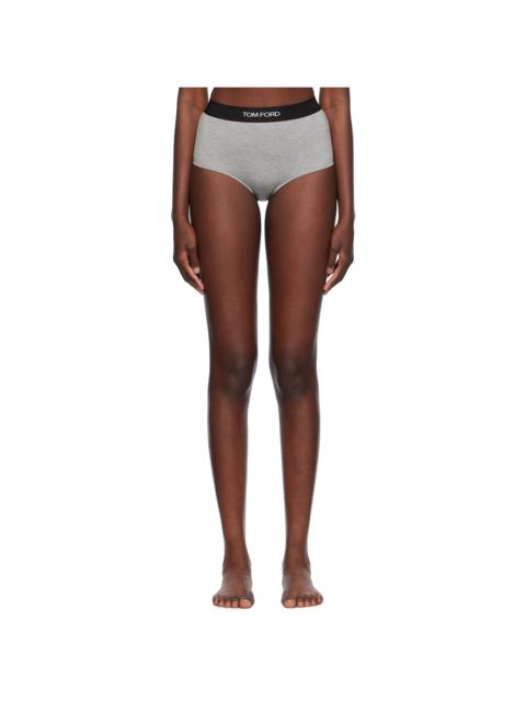 TOM FORD Gray Modal Signature Briefs