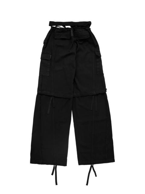OTTOLINGER Ottolinger Baggy Cargo Pants Black