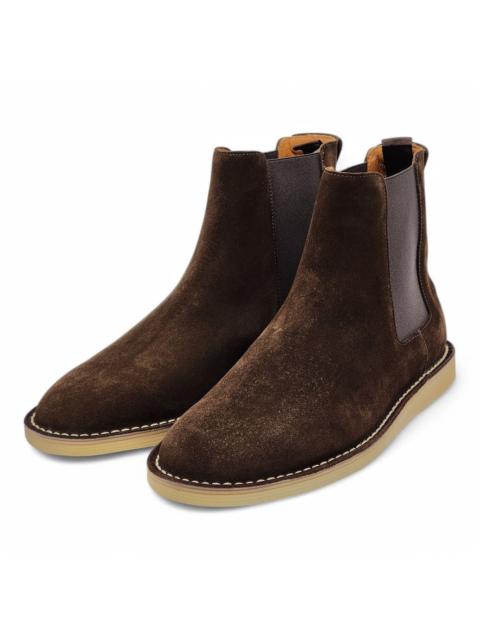 Dolce & Gabbana Ankle Boots - Suede - Brown 44 11US $995