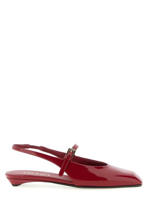 Prada Prada Women Patent Leather Slingback