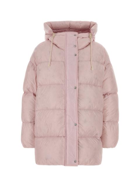 Jil Sander Pastel pink nylon down jacket