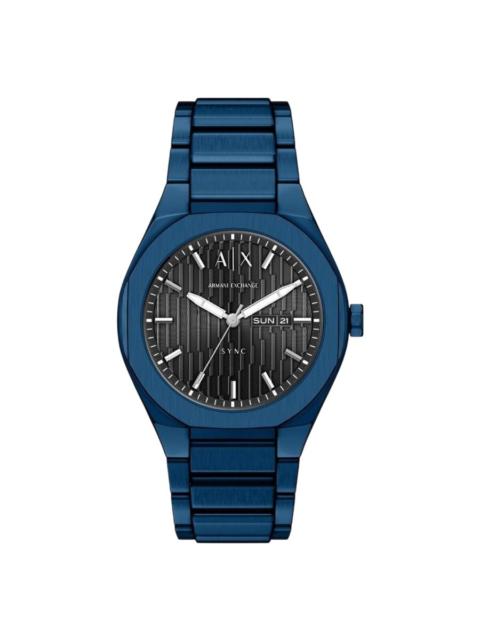 Other Designers Armani Exchange Sync Quartz Black Dial Men's Watch AX4299