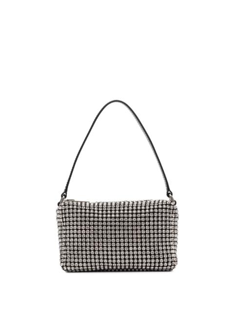Alexander Wang Alexander Wang Medium Wangloc Rhinestone-embellished Clutch Bag