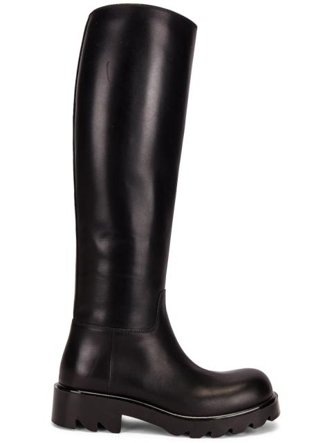 Bottega Veneta Leather Knee High Boots