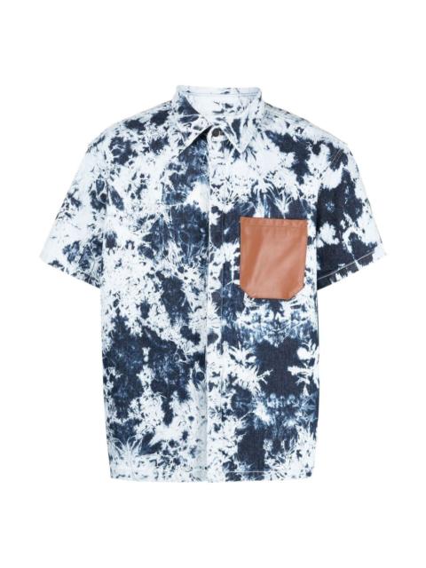 Ferrari TIE-DYE PATTERNED SHIRT