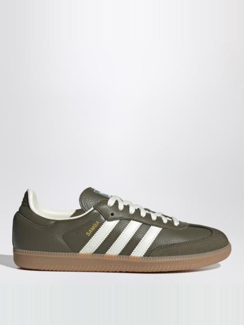 adidas Originals Sneaker Samba OG Medium Dark Khaki/Off White/Gum