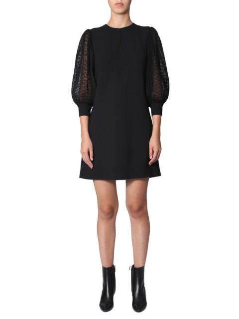 Givenchy Women Dress With Pleated Sleeves