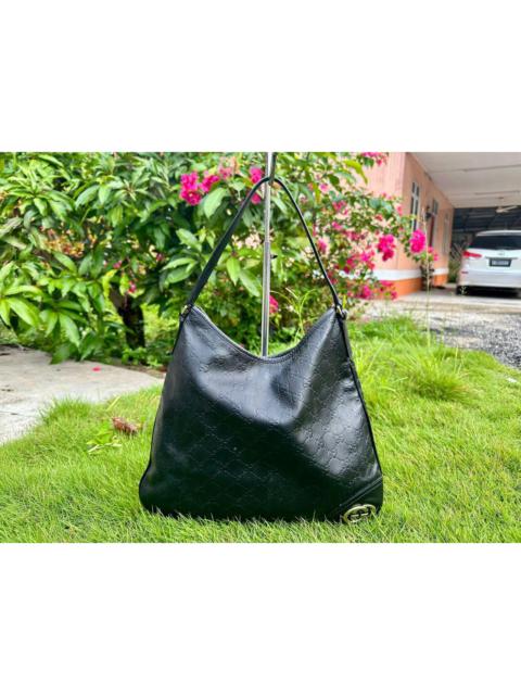 GUCCI Authentic Gucci Guccisima Leather New Britt Hobo Bag