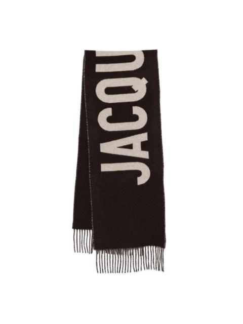 JACQUEMUS Jacquemus Brown Scarves Men