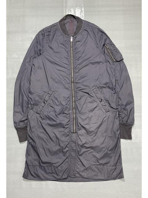 Rick Owens DRKSHDW SS 2015 Faun Flight Trench Bomber Jacket