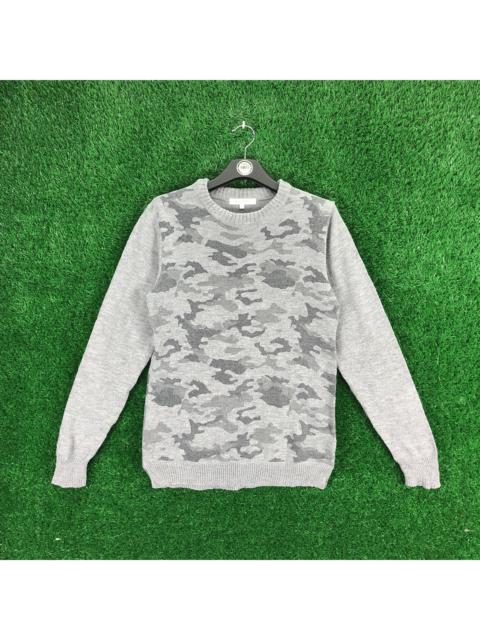Other Designers Japanese Brand - Abahouse Camo Knit Sweater