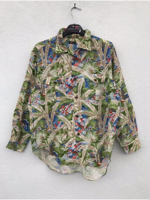 Other Designers Japanese Brand - Made In Japan Odds On by Akira O. floral Shirts