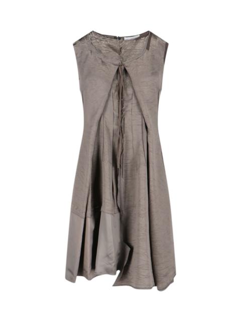 Maison Margiela 'anonimity Of The Lining' Midi Dress