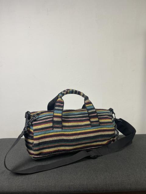 Other Designers Bag - She are’s tokyo japan multicolor striped duffle bag