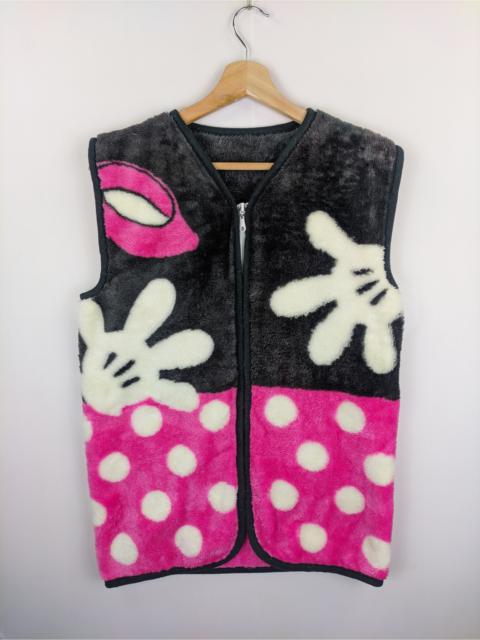 Other Designers Movie - Steal🔥Fleece Vest Disney Minnie Mouse Full Print
