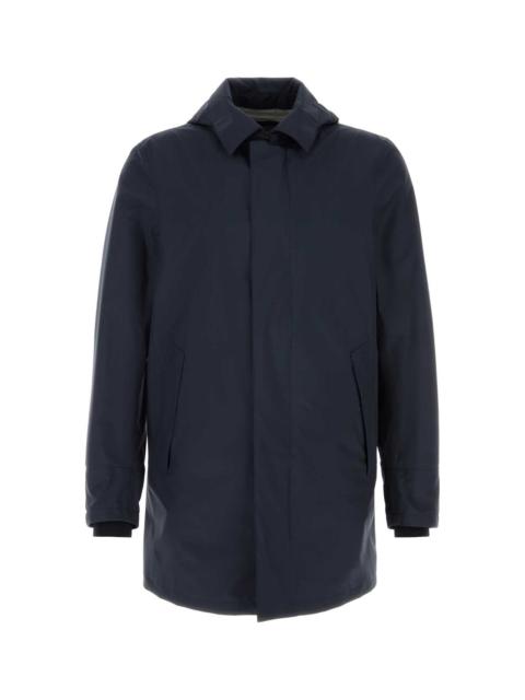 Herno Herno Men Navy Blue Polyester Jacket