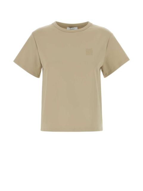 Max Mara Max Mara Women Sand Stretch Jersey Quagga T-Shirt