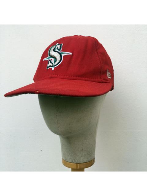 Other Designers Vintage - Vtg Seattle Marine New Era Usa Fitted Cap Headwear Gear